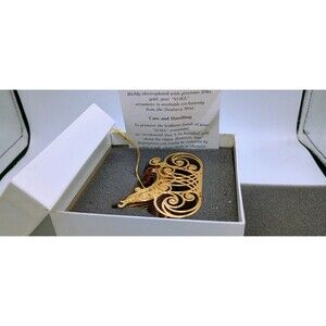 DANBURY MINT 2004 "VICTORIAN SLEIGH" ANNUAL CHRISTMAS ORNAMENT WITH BOX & COA